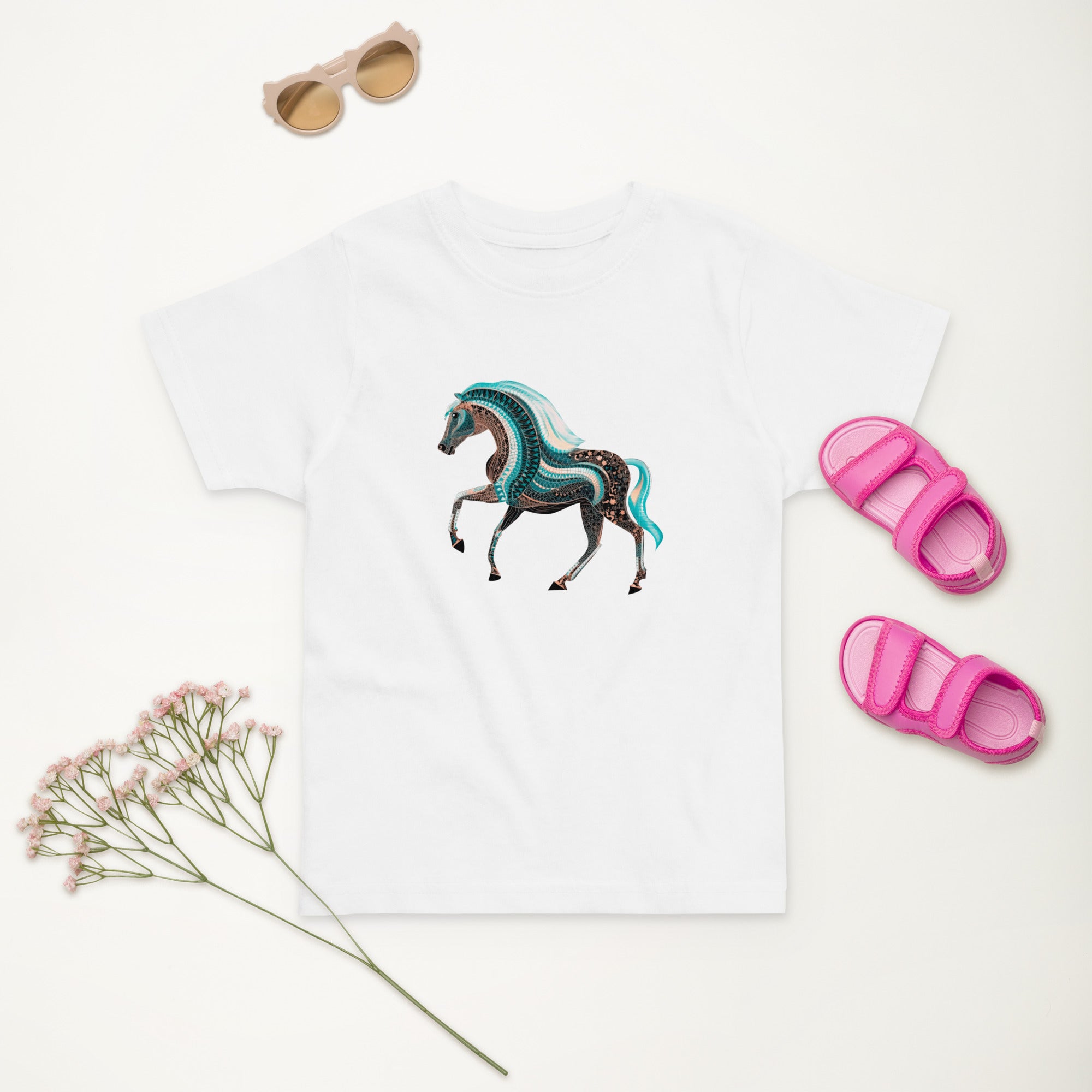 Horse’s Gentle Journey Toddler T-Shirt