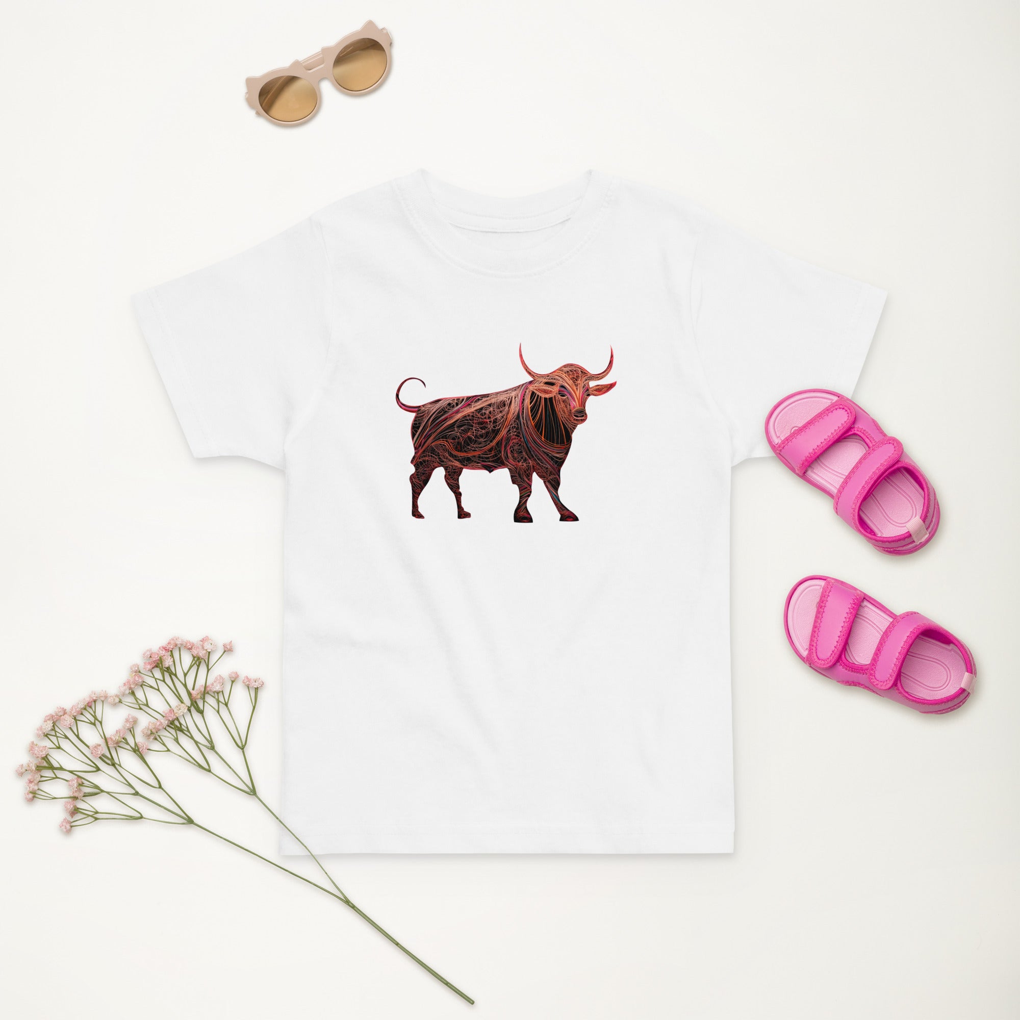 Bull’s Tranquil Terrain Toddler T-Shirt