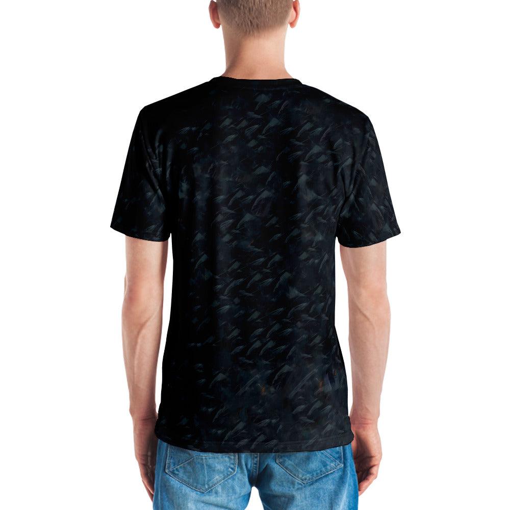 Stylish Tonal Tapestry pattern on Men's T-Shirt