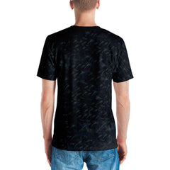 Stylish Tonal Tapestry pattern on Men's T-Shirt