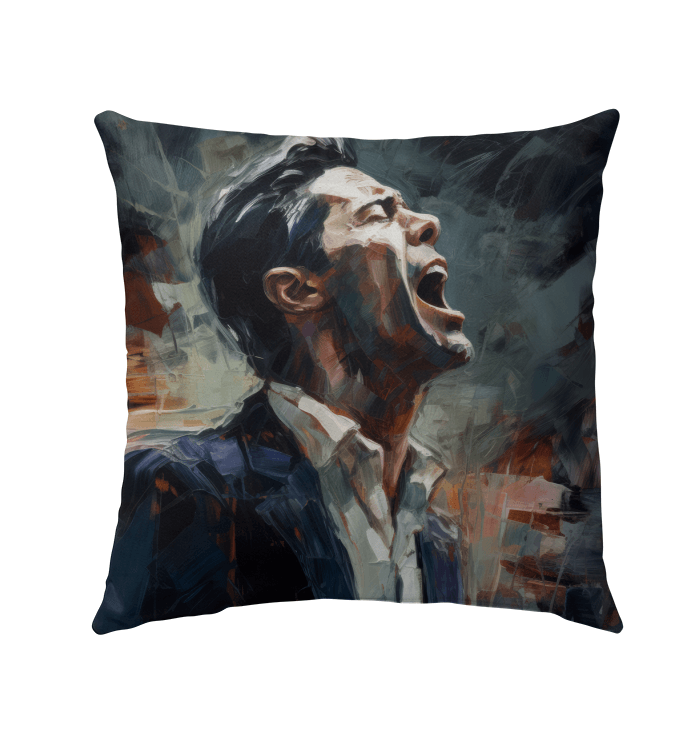 Tonal Tapestry Outdoor Pillow - Beyond T-shirts