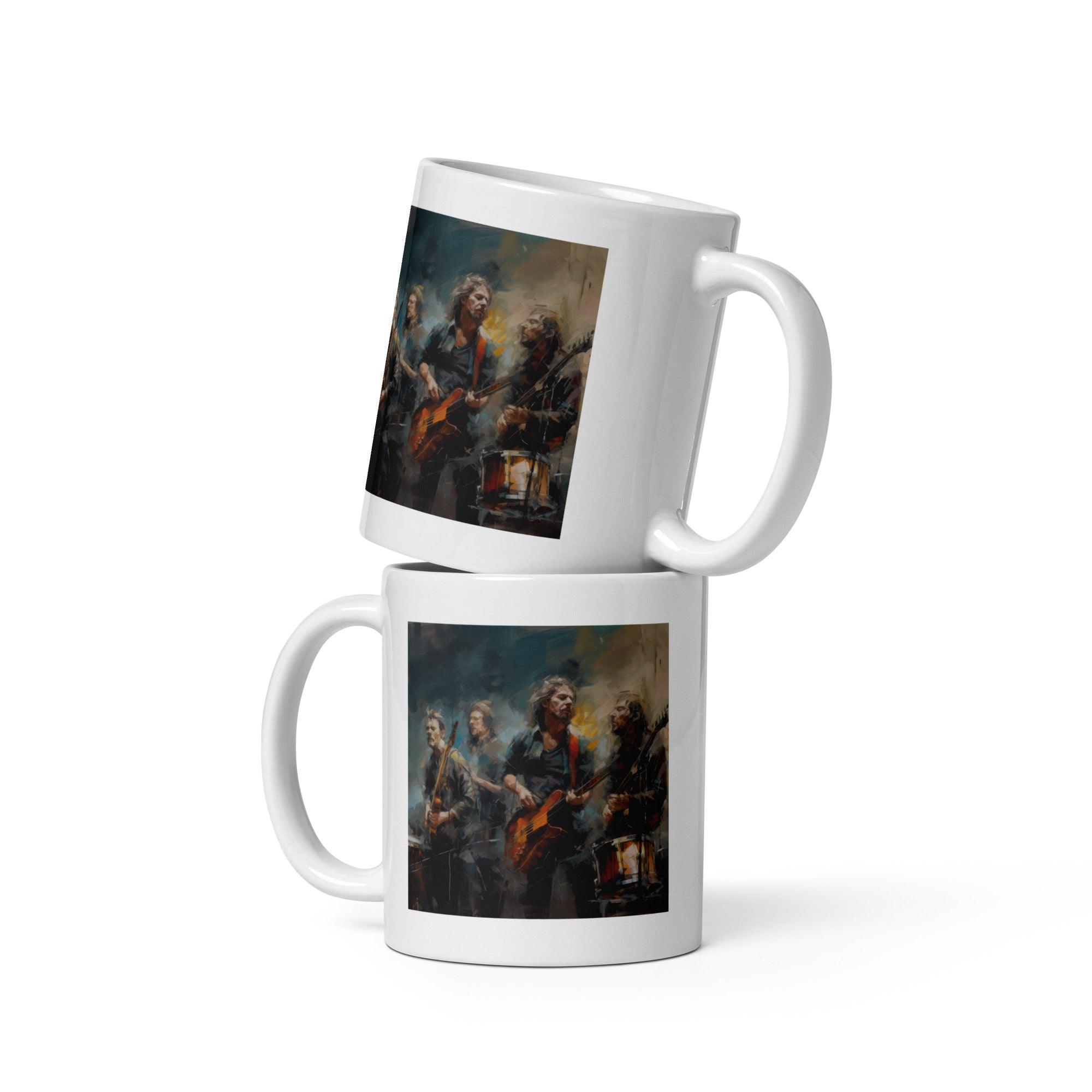 Tonal Triumph White glossy mug - Beyond T-shirts