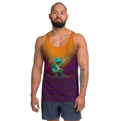 Tranquil Tides Men's Tank Top - Beyond T-shirts