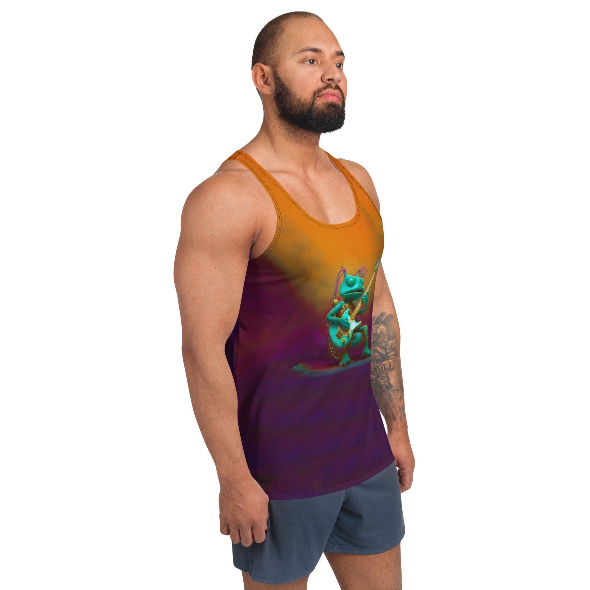 Tranquil Tides Men's Tank Top - Beyond T-shirts