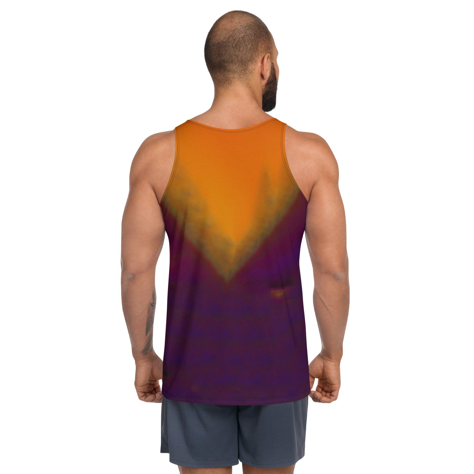 Tranquil Tides Men's Tank Top - Beyond T-shirts