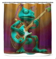 Tranquil Tides Shower Curtain - Beyond T-shirts