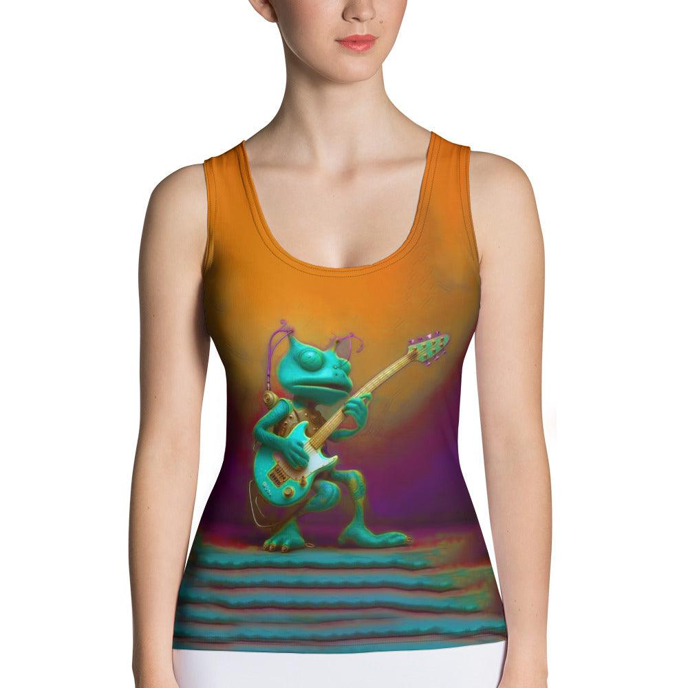 Tranquil Tides Sublimation Cut & Sew Tank Top - Beyond T-shirts