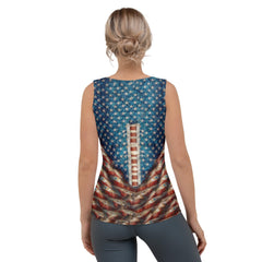 Tranquil Tides Sublimation Cut & Sew Tank Top - Beyond T-shirts