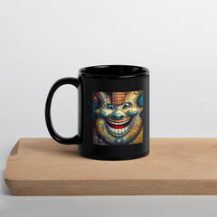 Tropical Twilight Black Glossy Mug - Beyond T-shirts