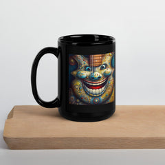 Tropical Twilight Black Glossy Mug - Beyond T-shirts