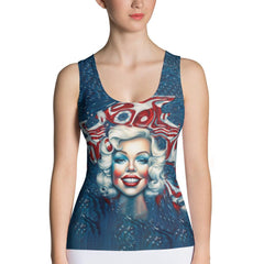 Tropical Twilight Sublimation Cut & Sew Tank Top - Beyond T-shirts