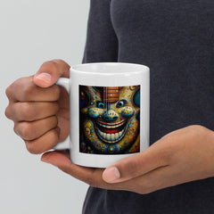 Tropical twilight white glossy mug - Beyond T-shirts