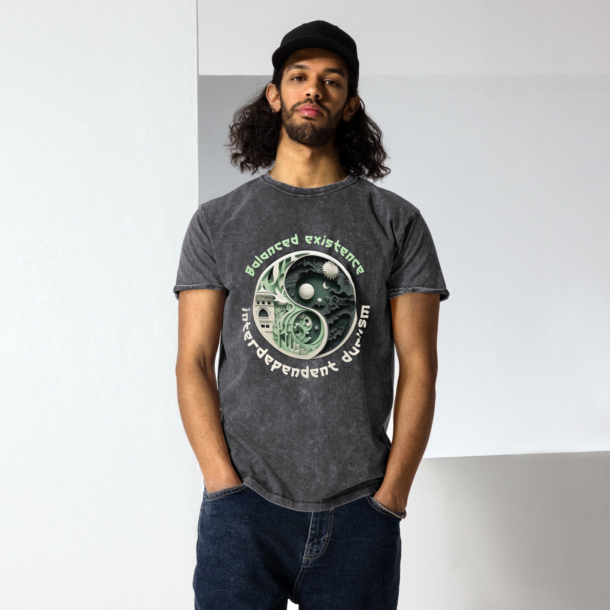 Comfortable unisex t-shirt for Zen-inspired fashion.