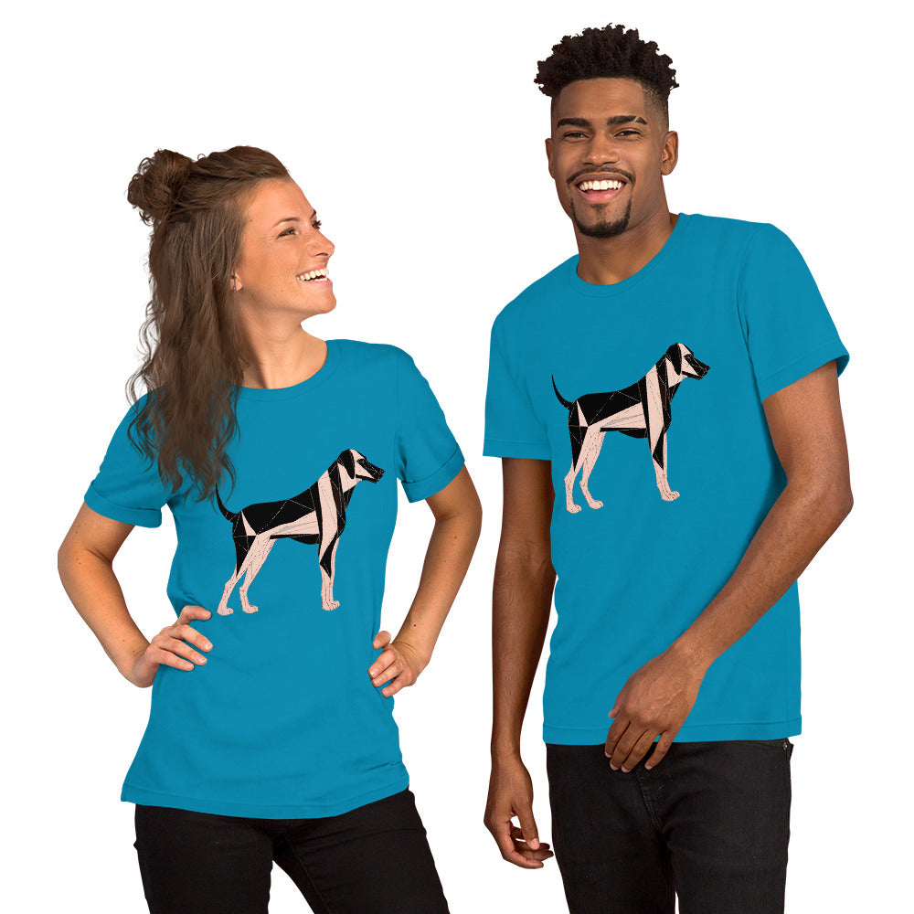 Dog's Dazzling Dance Unisex T-Shirt