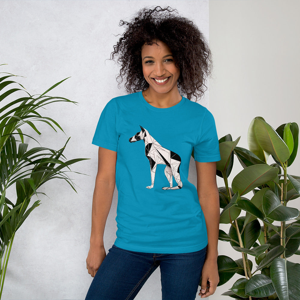 Dog's Serene Sunset Unisex T-Shirt