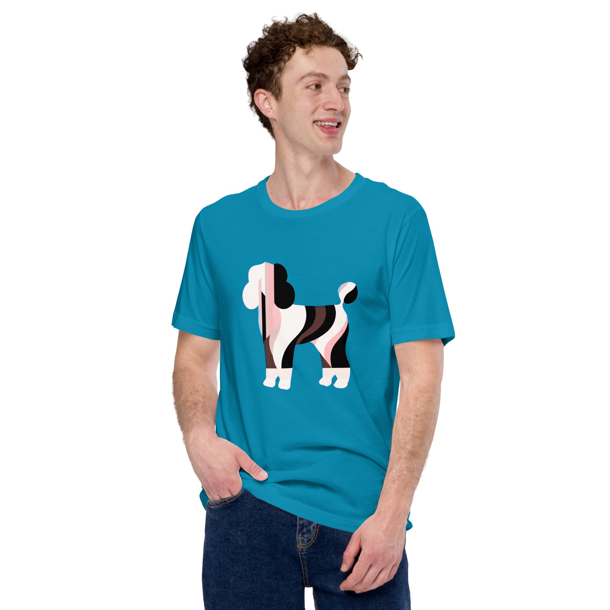 Poodle's Peaceful Paws Unisex T-Shirt