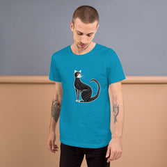 Whimsical Whiskered Wanderer Unisex T-Shirt