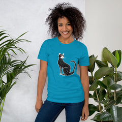 Whimsical Whiskered Wanderer Unisex T-Shirt