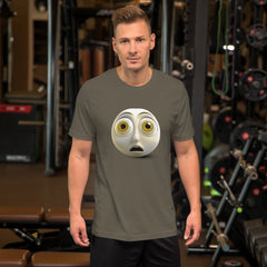 Fashionable T-Shirt with Iconic Diamond Emoji Graphic