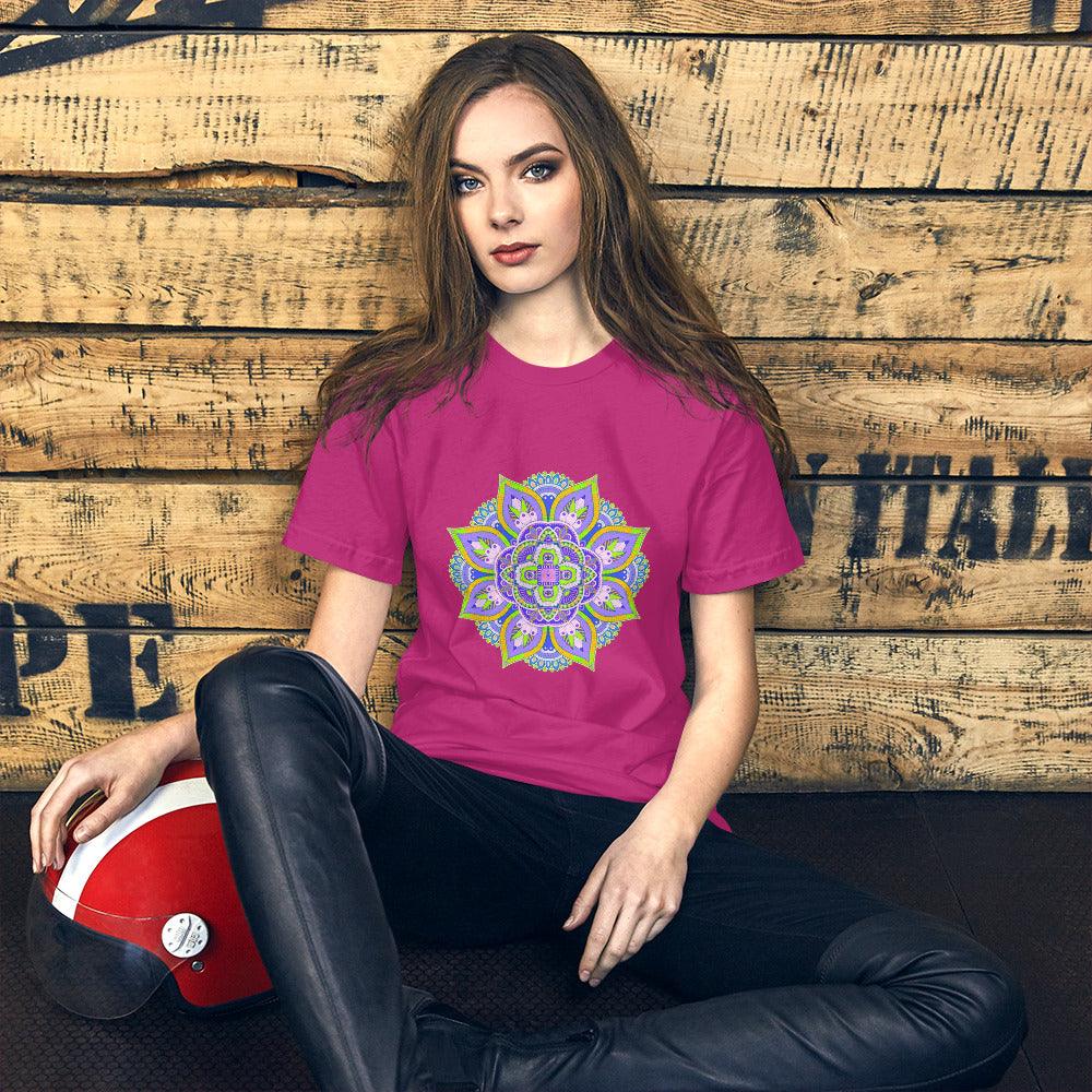 Golden Mandala Illumination Unisex Tee - Beyond T-shirts