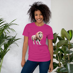 Lion's Tranquil Twilight Unisex T-Shirt