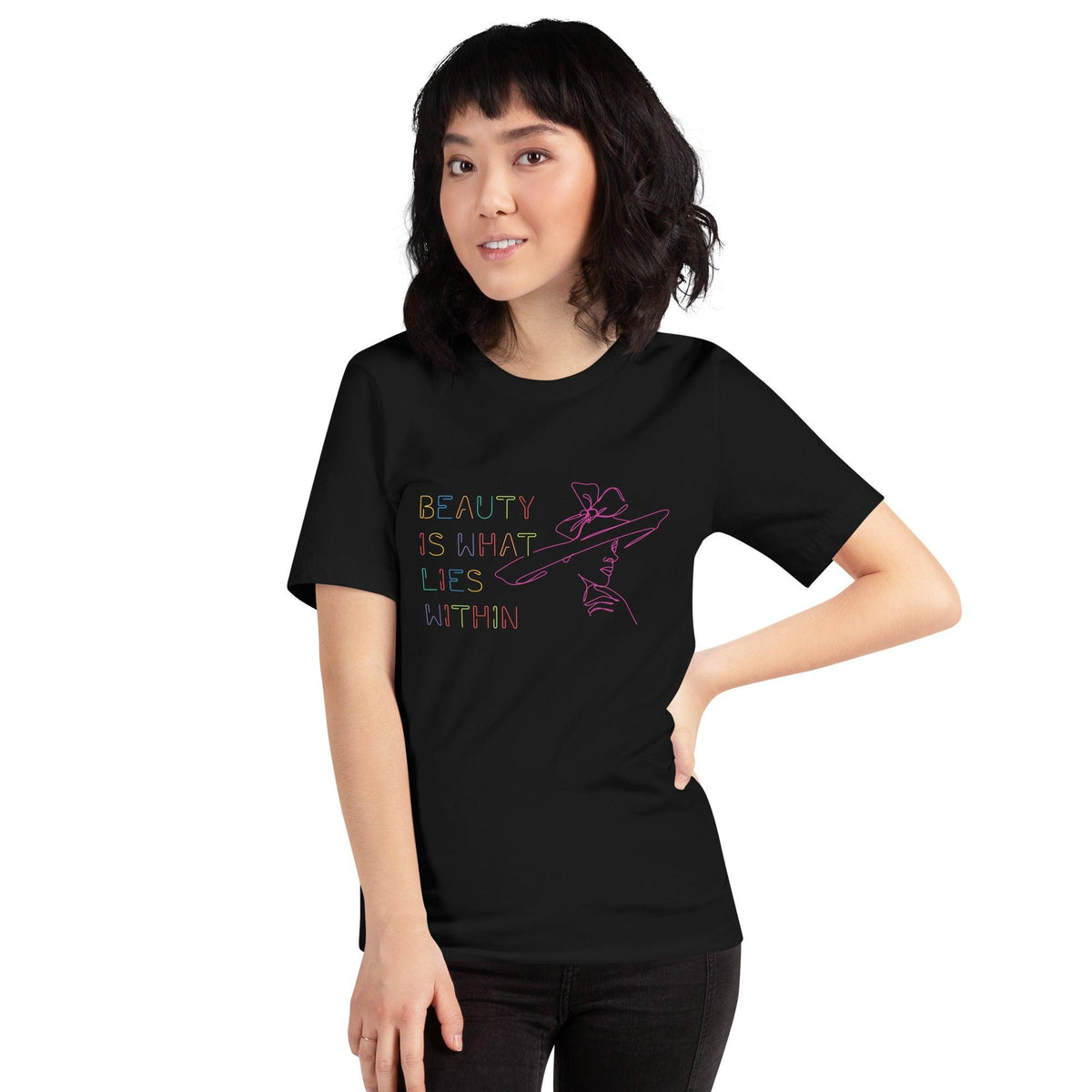 Unisex Stylish Strokes Art Tee - Beyond T-shirts