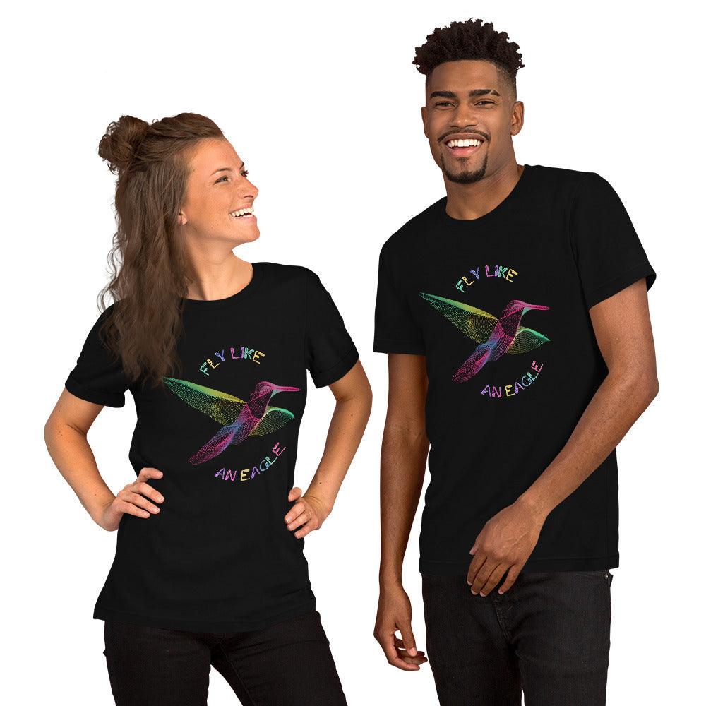 Flight Of Freedom Unisex Bird Silhouette T-Shirt - Beyond T-shirts