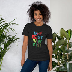 Inspirational Typography Unisex T-shirt - Beyond T-shirts