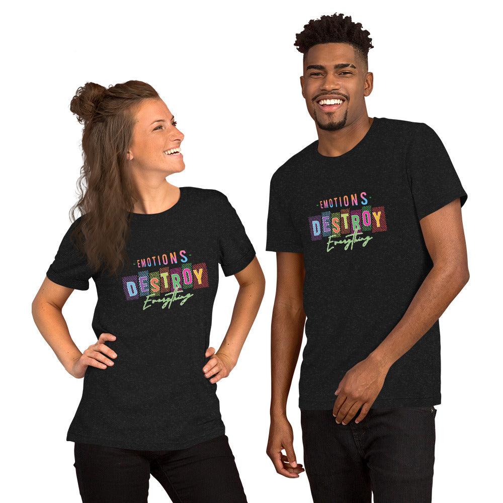 Bold Typographic Statements Unisex Staple T-Shirts - Beyond T-shirts