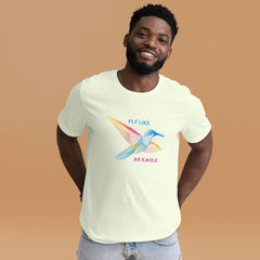 Winged Beauty Unisex Bird Illustration T-Shirt - Beyond T-shirts