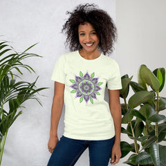 Golden Mandala Radiance Unisex T-Shirt - Beyond T-shirts