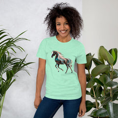 Galloping Grace Under the Stars Unisex T-Shirt