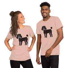 Poodle's Tranquil Tails Unisex T-Shirt