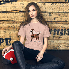 Poodle's Blissful Bounce Unisex T-Shirt