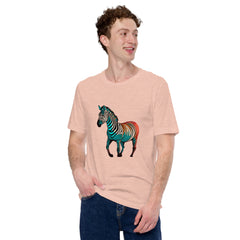 Zebra's Zenful Zigzags Unisex T-Shirt