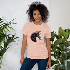 Horse's Harmonious Horizon Unisex T-Shirt