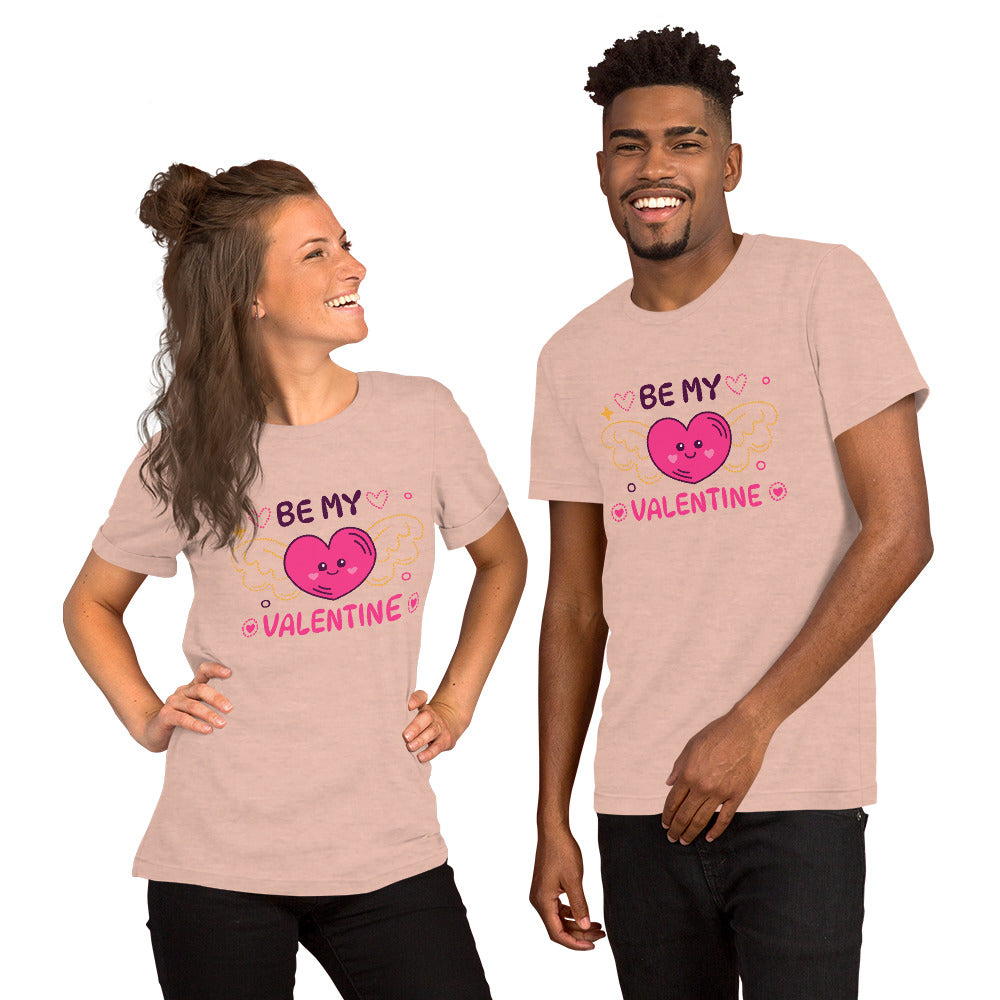 Be My Valentine Unisex Staple T-Shirt