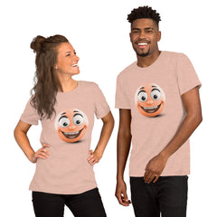 Bright and Happy Smiley Face T-Shirt for Everyone