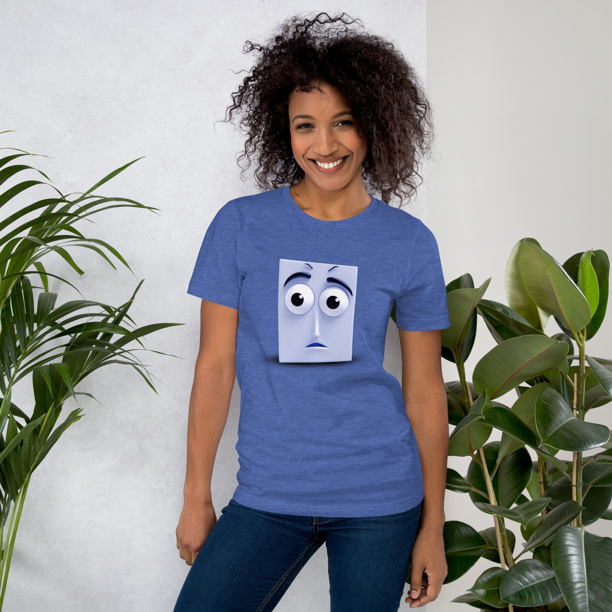 Stylish Unisex T-Shirt Featuring Laughing Tears Emoji