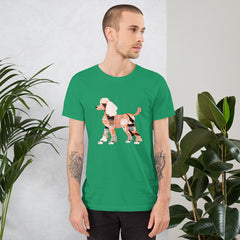 Poodle's Joyful Jumps Unisex T-Shirt