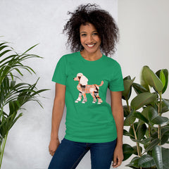 Poodle's Joyful Jumps Unisex T-Shirt