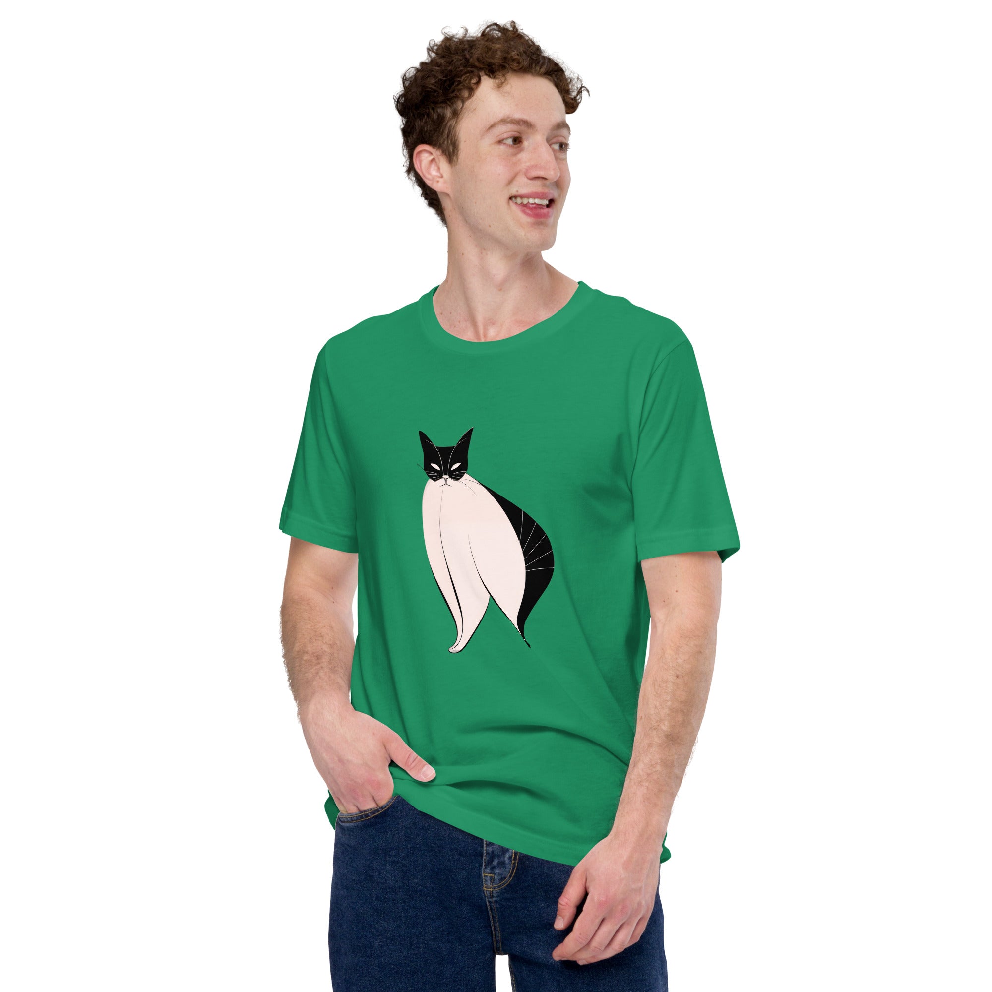 Purring Moonlight Mystique Unisex T-Shirt