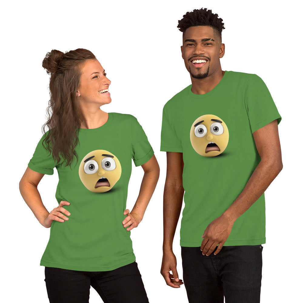 Casual Unisex T-Shirt with Rocket Emoji