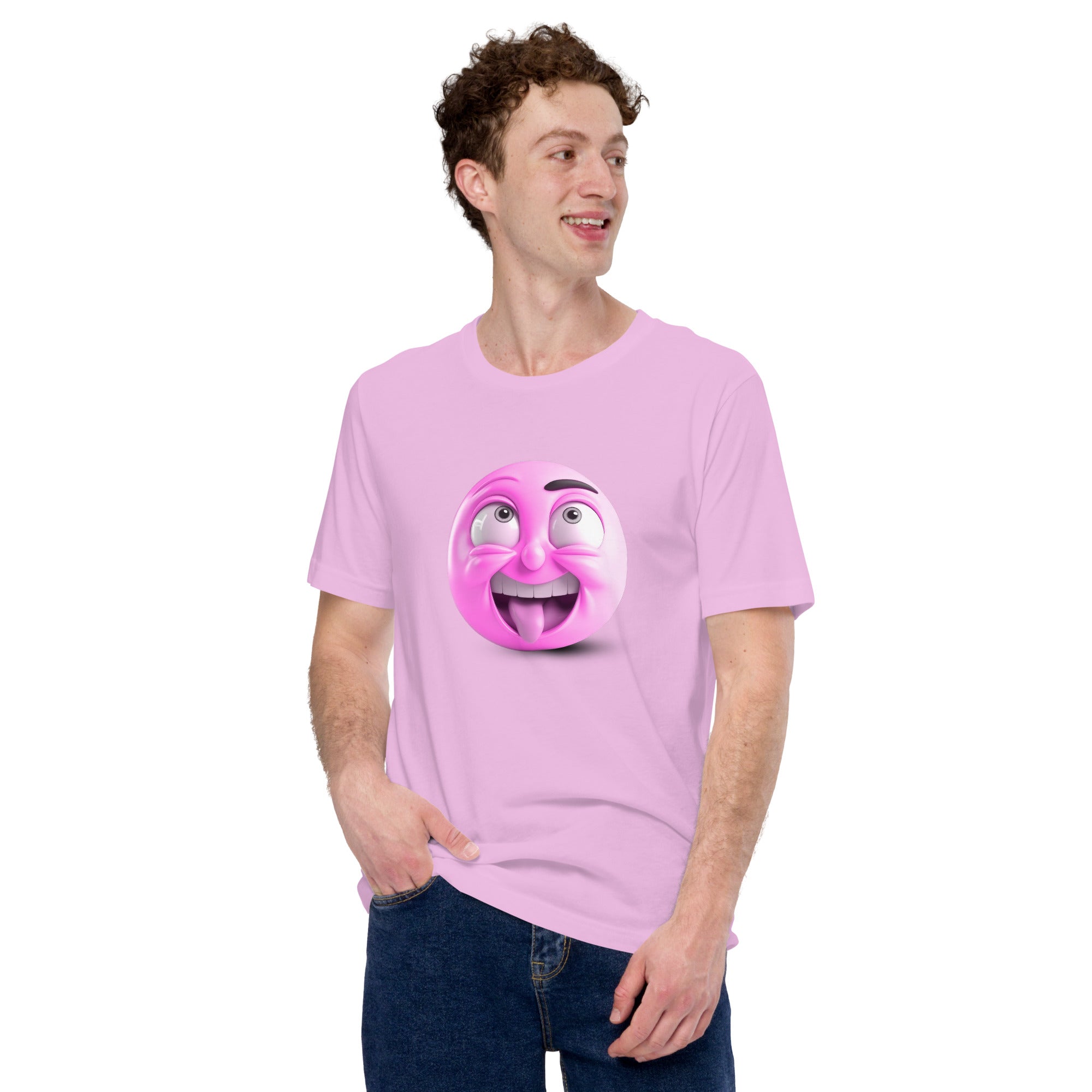 Winking Emoji T-Shirt for Men and Women