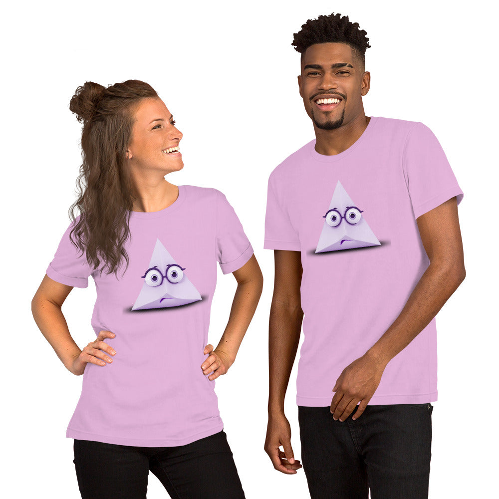 Casual Unisex T-Shirt Featuring Crying Face Emoji