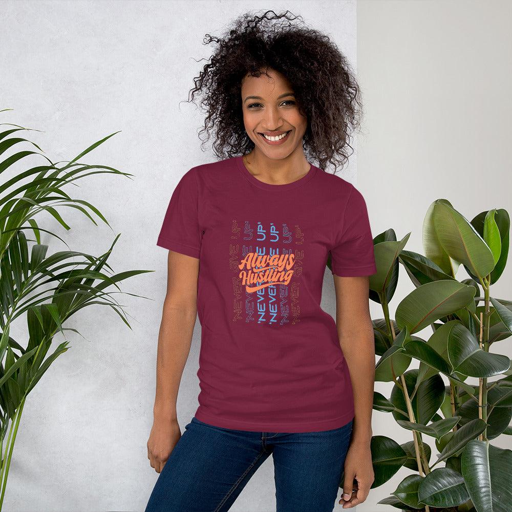 Typography and Starry Nights Unisex Staple T-Shirts - Beyond T-shirts