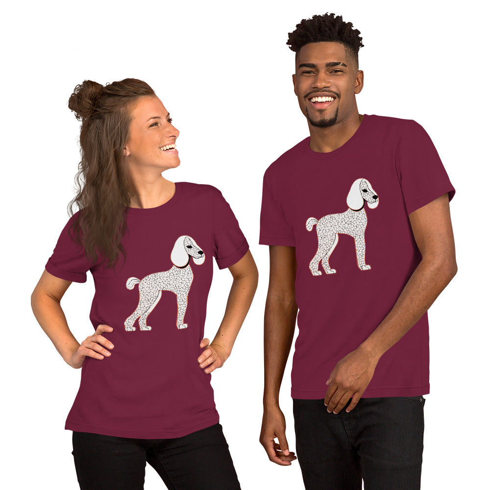 Poodle's Majestic Mane Unisex T-Shirt