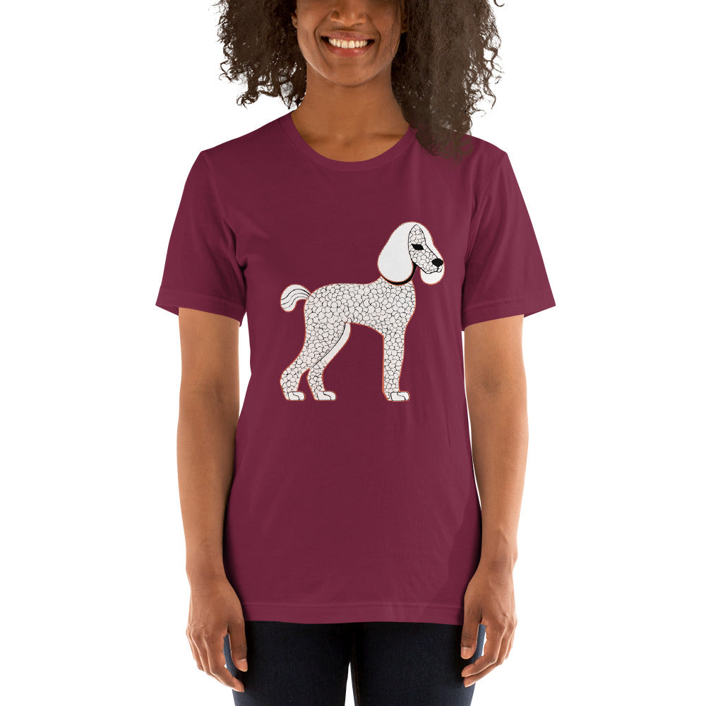 Poodle's Majestic Mane Unisex T-Shirt