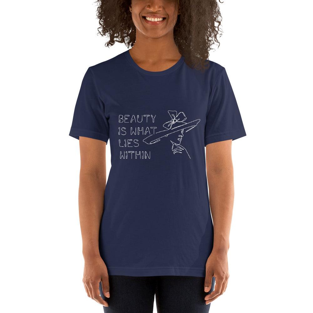 Unisex Creative Contours T-shirt - Beyond T-shirts