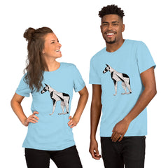 Dog's Serene Sunset Unisex T-Shirt